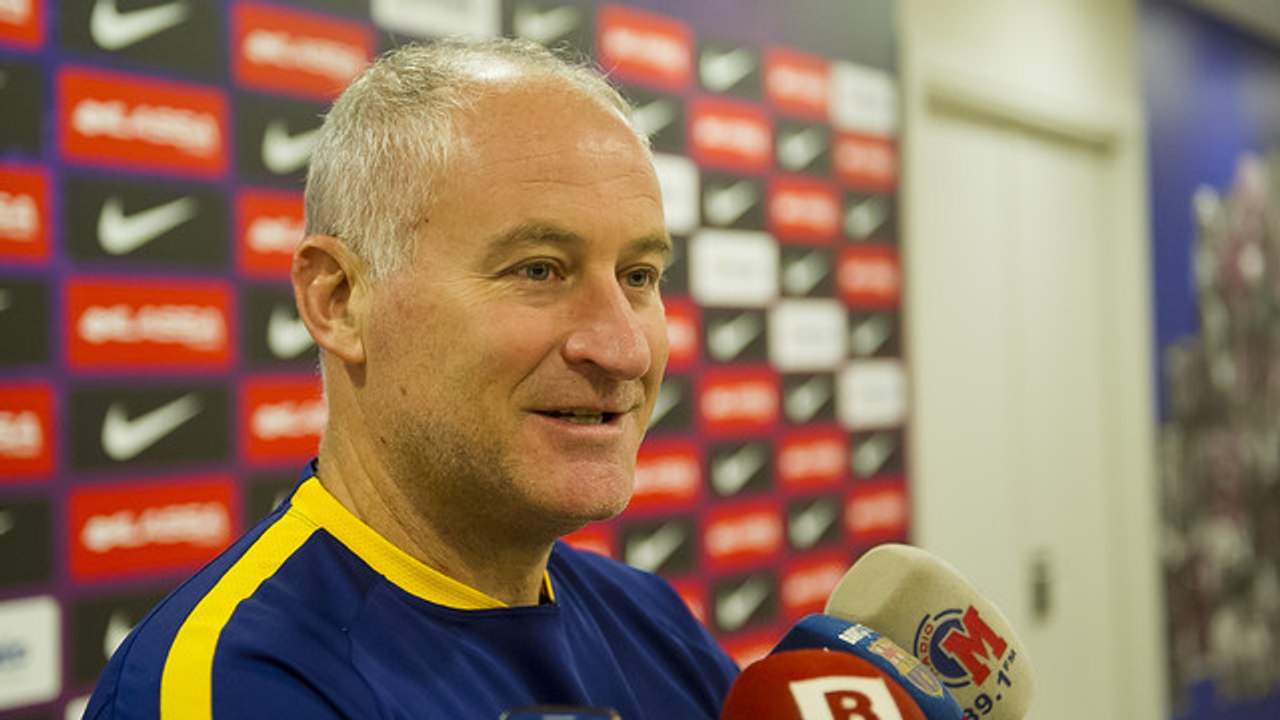 Declaracions de Marc Carmona i Jesús Aicardo abans del Barça Lassa (futbol sala) - Palma Futsal