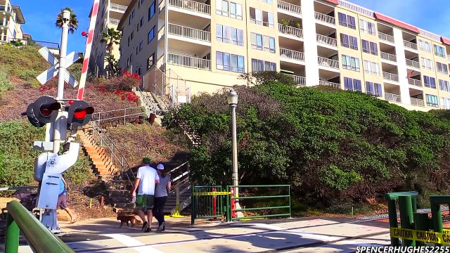 Amtrak Trains in San Clemente, CA (December 1st, 2013)
