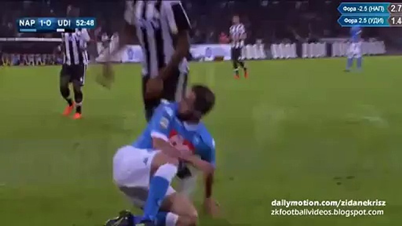 1 0 Gonzalo Higuaín GOAL Napoli v. Udinese 08.11.2015 HD