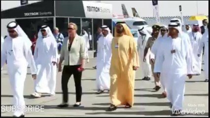 H.H. SHEIKH MUHAMMAD BIN RASHID ALMAKTOUM IN AL AMKTOUM INTERNATIONAL AIRPORT (2ND DAY OF AIR SHOW)