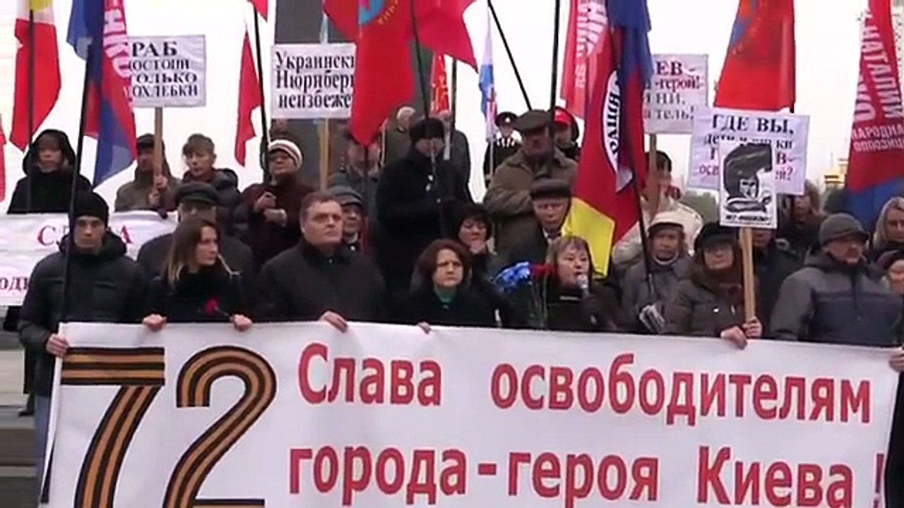 АНТИБАНДЕРОВСКИЙ МАРШ В КИЕВЕ
