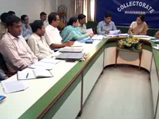 Bhavnagar Election Observer Meeting with Collector