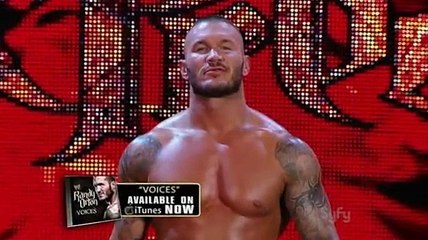 WWE Raw 9 November 2015-Randy Orton vs Sheamus