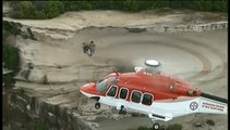 Un hélicoptère vient au secours de deux touristes bloqués sur une falaise en Australie