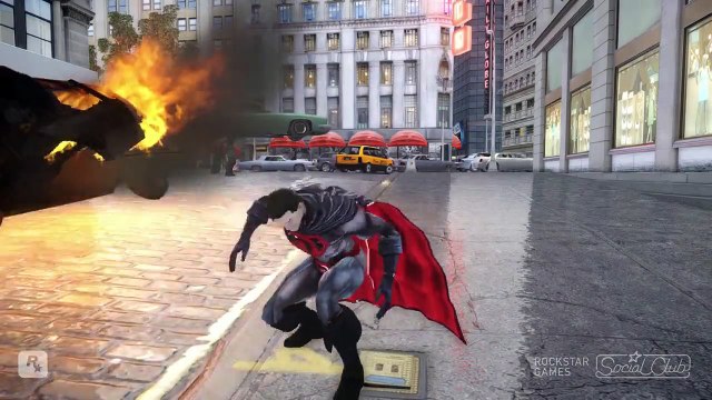 BATMAN VS SUPERMAN (INJUSTICE RED SUN) EPIC BATTLE (GTA IV)