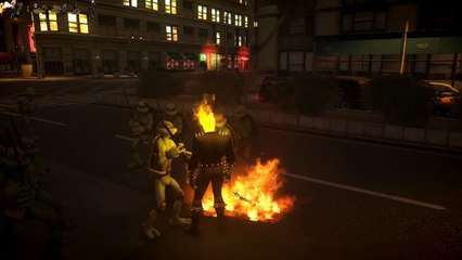 TEENAGE MUTANT NINJA TURTLE ARMY VS GHOST RIDER EPIC BATTLE