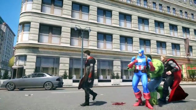 THE AVENGERS VS DANTE (DMC) EPIC BATTLE (GTA IV)