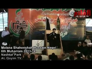 Maulana Shahenshah Hussain Naqvi Nashtar Park Karachi-6th-muharram-_ - Al-Qayim Tv - npmake