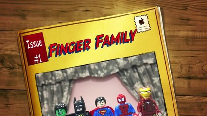 Finger Family Nursery Rhymes Spider man Hulk Batman Superman Iron man