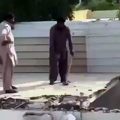 Very Funny Accident During Hard Working
