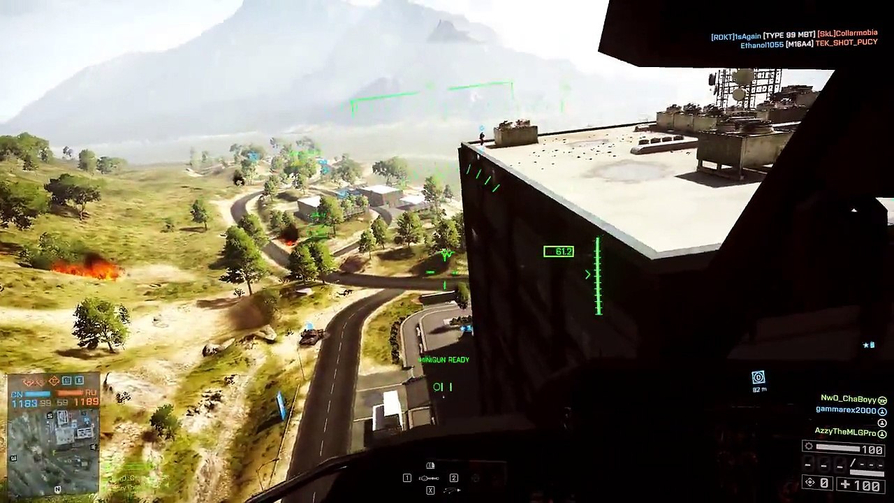 Battlefield 4 Funny Moments - King of the Battlefield, Bopping Roof Snipers, OP Flashbang!