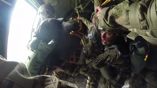 173rd Airborne Jump Exercise Noble Partner Vaziani, Georgia