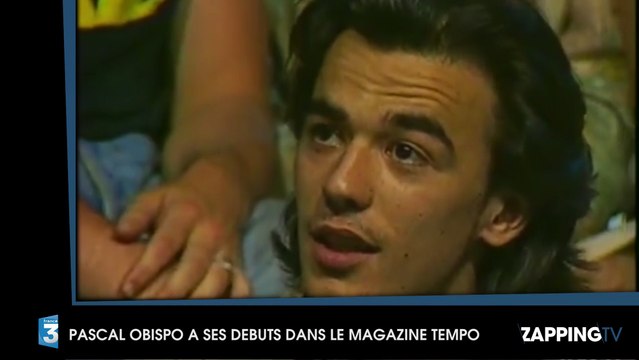 Pascal Obispo jeune et intimidé à ses débuts : Découvrez la vidéo de sa première télé !