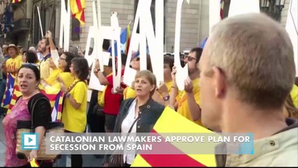 Catalonian Lawmakers Approve Plan for Secession From Spain