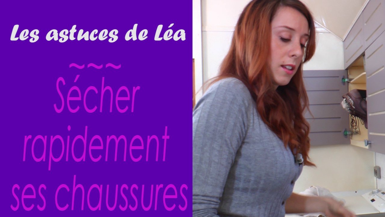 Comment faire sécher ses chaussures en cuir rapidement - Astuce de Léa