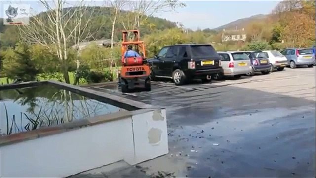 INSANELY FUNNY forklift fail complition!