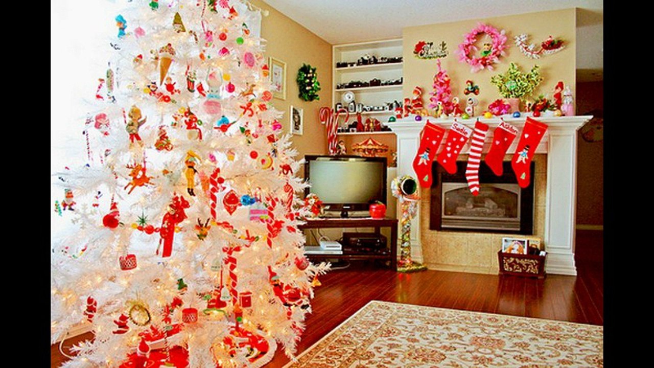 white christmas trees