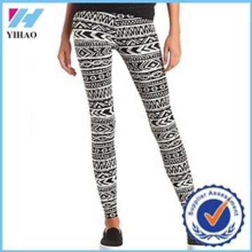 Yihao trade assurance Wholessle women cotton Tribal pants printed Legging Best Seller
