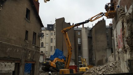 Passage de la Châtelaine : la démolition se termine