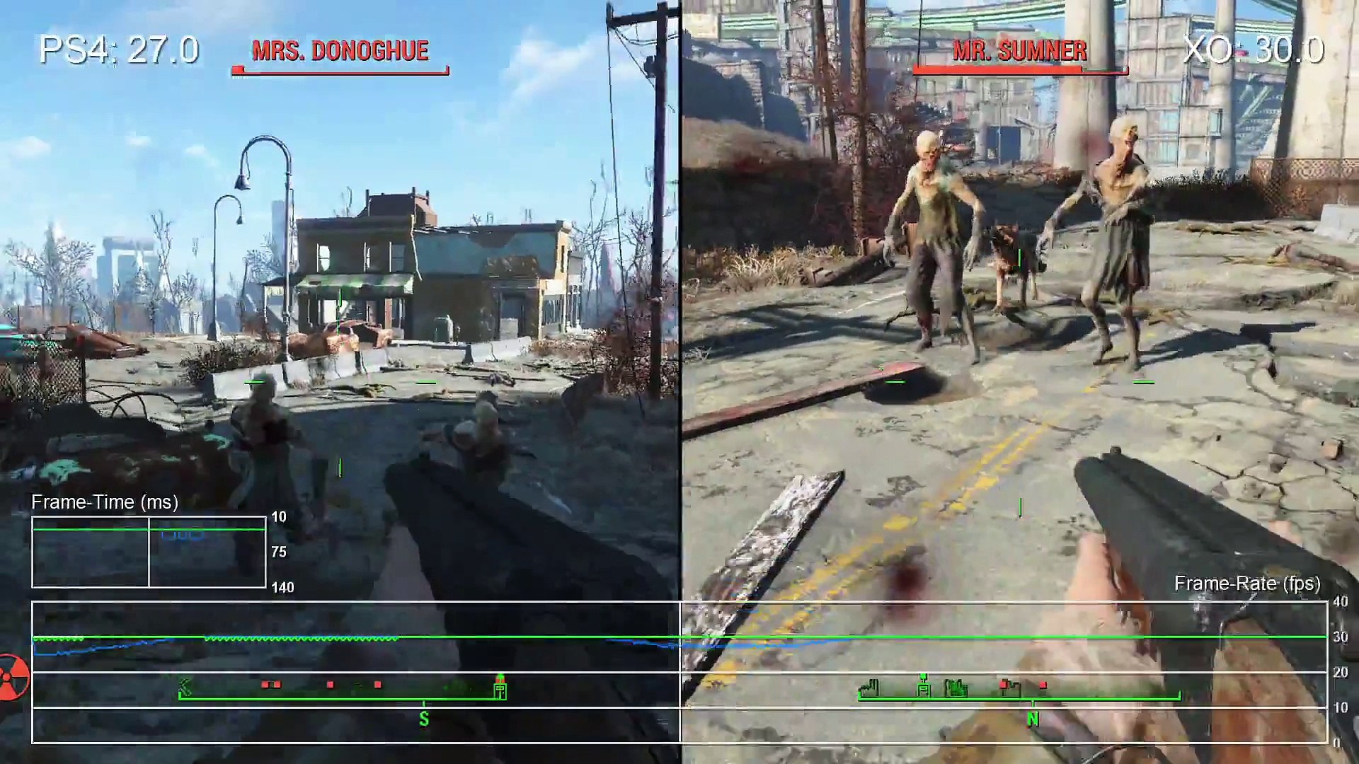 Fallout 4 PS4 vs Xbox One Frame-Rate Test - video Dailymotion