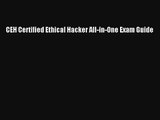 CEH Certified Ethical Hacker All-in-One Exam Guide PDF