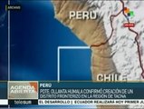 Perú: gobierno crea nuevo distrito fronterizo, Chile se opone