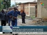 Miles de personas huyen de sus hogares en Burundi