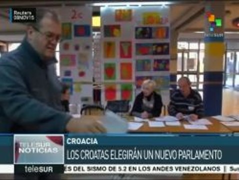 Croacia acude hoy a elecciones parlamentarias
