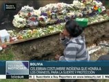 Bolivianos celebran a los cráneos como cada 8 de noviembre