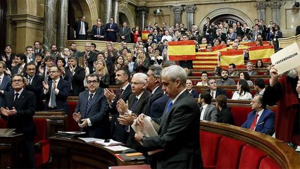 El Parlament de Cataluña aprueba la resolución con la que inicia el proceso para romper España