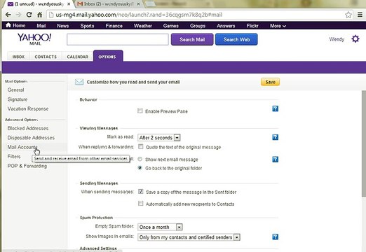 Tutorial Yahoo! Mail - Add additional email accounts to your existing Yahoo! mail