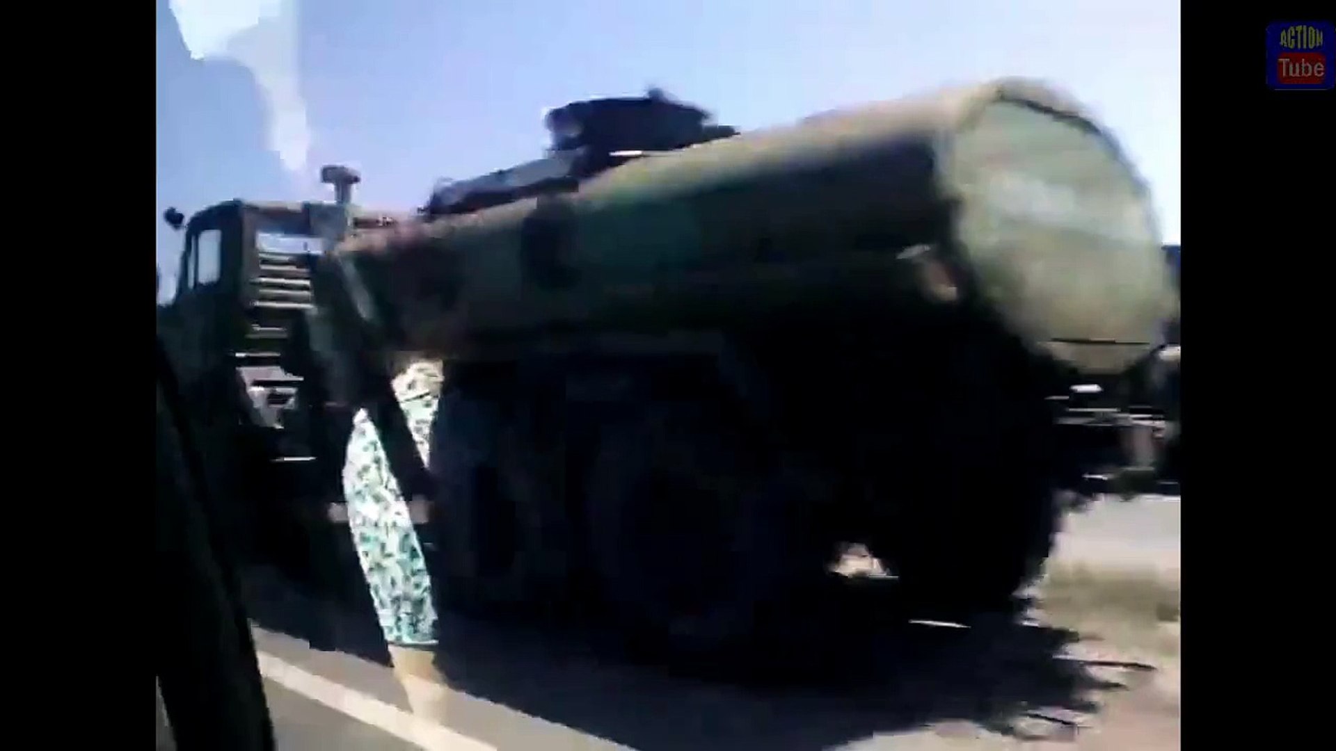 ⁣Ukraine War Ukrainian military convoy