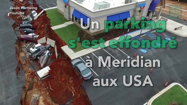 Un parking s'effondre aux USA et engloutit au moins 15 voitures