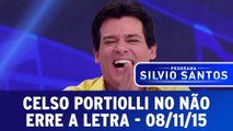 Celso Portiolli participa do Não Erre a Letra