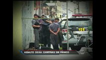 SP: Assalto a transportadora deixa Campinas em pânico