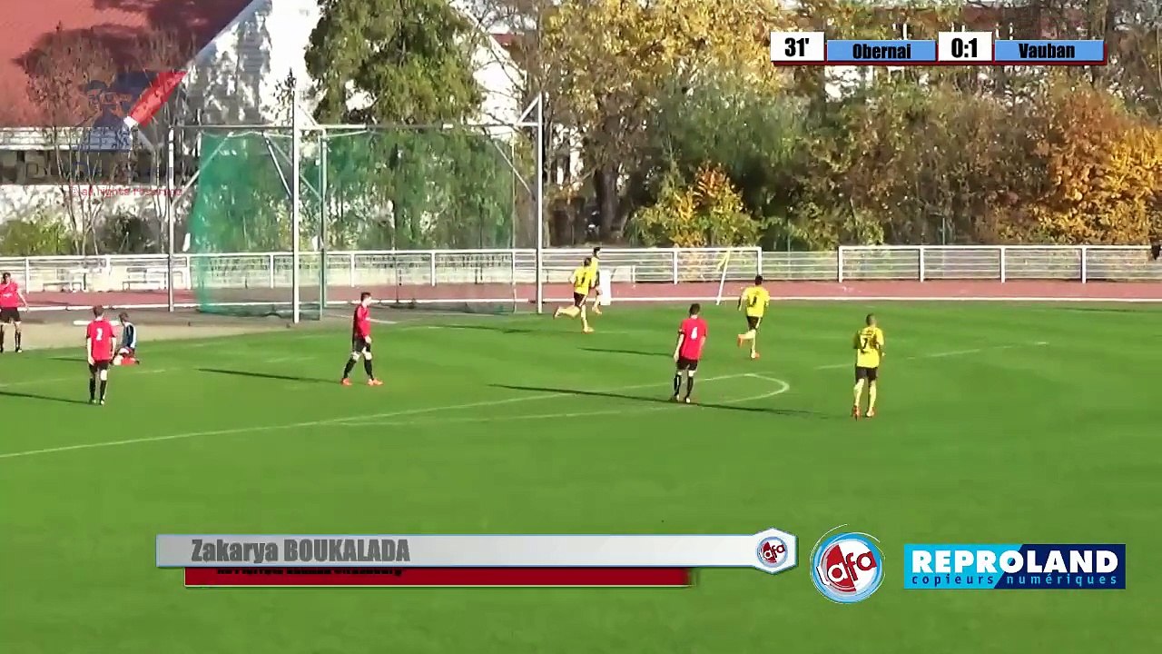 DH J8 2015-2016 : FCSR Obernai - AS Pierrots Vauban Strasbourg