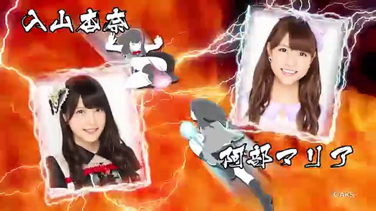 4周年でガチバトル「入山杏奈 vs阿部マリア」篇 AKB48[公式]
