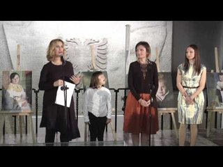 Report TV - Ekspozita/ Soela Zani portretizon 14 fëmijë me Sindromën Down