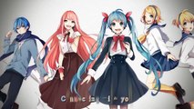 Vocaloid Song - Connecting [Hatsune Miku/Kagamine Rin & Len/Meiko/Kaito/Megurine Luka]
