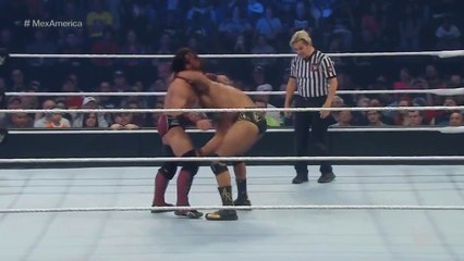 WWE RAW 9-11-2015- WWEworld - Neville vs  Alberto Del Rio