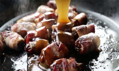 How To Make Bourbon & Bacon-Wrapped Dates