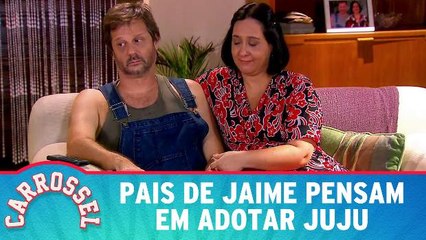 Pais de Jaime pensam em adotar Juju