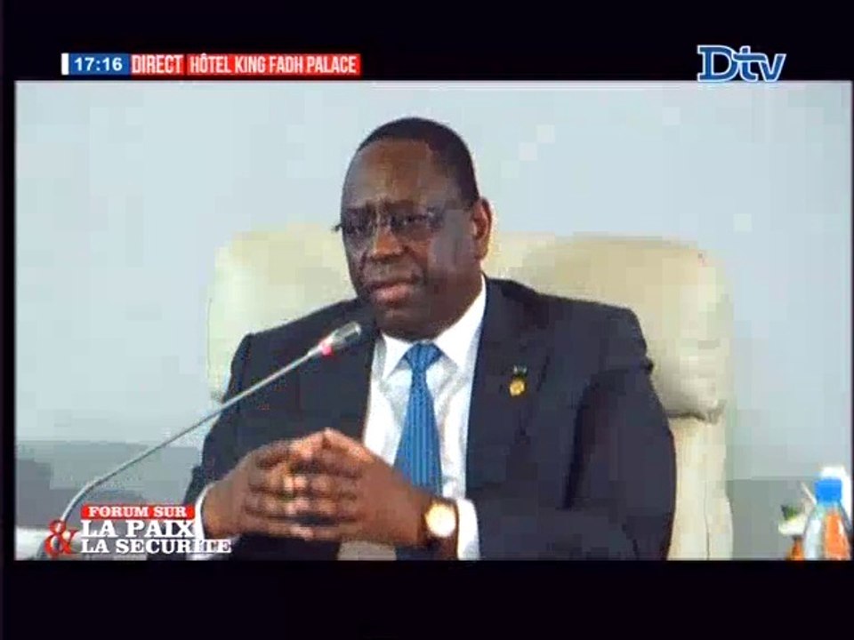 2/2 - Discours de Macky Sall lors du Forum International de Dakar sur la Paix et la Sécurité en Afrique
