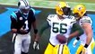 Julius Peppers Rips Ball from Cam Newton Trying to Give to a Child Fan