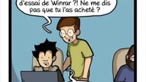 Si vous ne connaissez pas winrar alors vous allez pas comprendre..