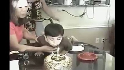 LOL Funny Boy celebrating his own Birthday - MUST WATCH