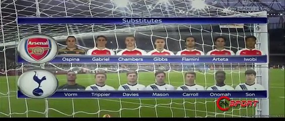 Arsenal vs Tottenham full goals and highlights 8-11-2015