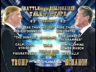 Donald Trump Signs Contract for WWE WrestleMania 23