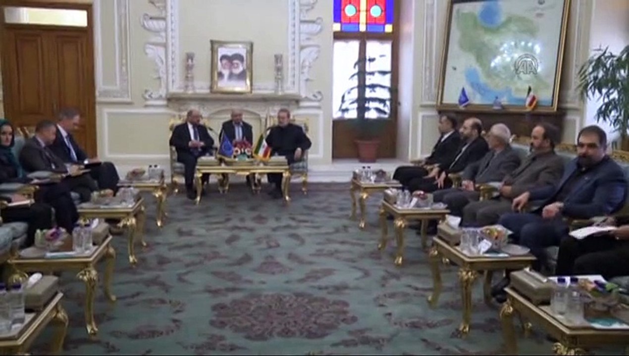 European Parliament President Martin Schulz in Tehran