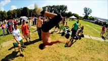 Crazy russians. Extreme parkour